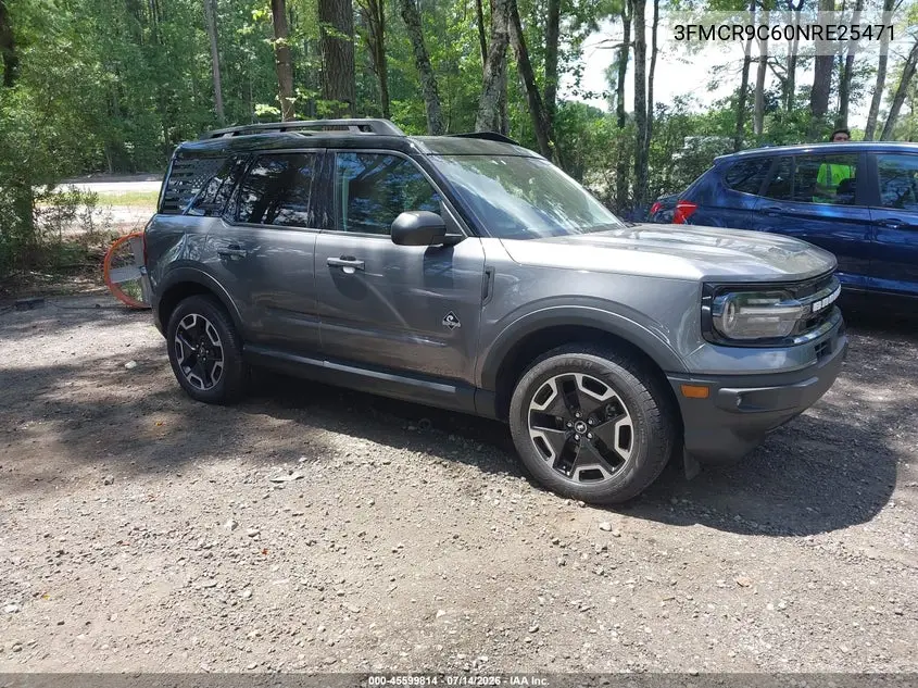 2022 Ford Bronco Sport Outer Banks VIN: 3FMCR9C60NRE25471 Lot: 45599814