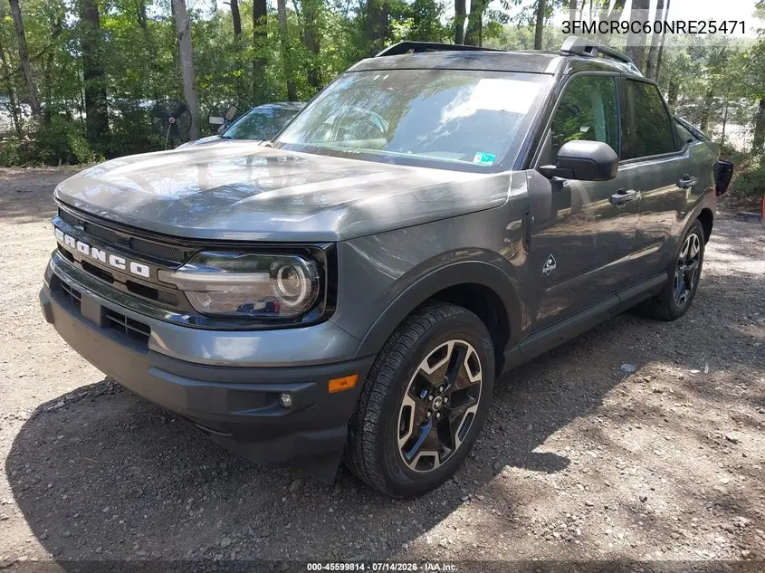 2022 Ford Bronco Sport Outer Banks VIN: 3FMCR9C60NRE25471 Lot: 45599814