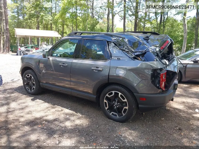 2022 Ford Bronco Sport Outer Banks VIN: 3FMCR9C60NRE25471 Lot: 45599814