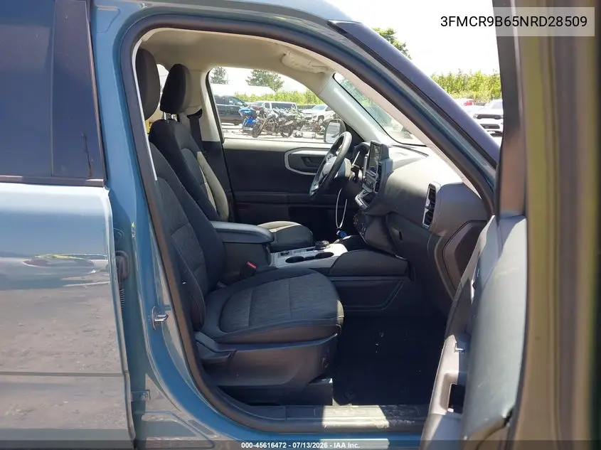 2022 Ford Bronco Sport Big Bend VIN: 3FMCR9B65NRD28509 Lot: 45616472