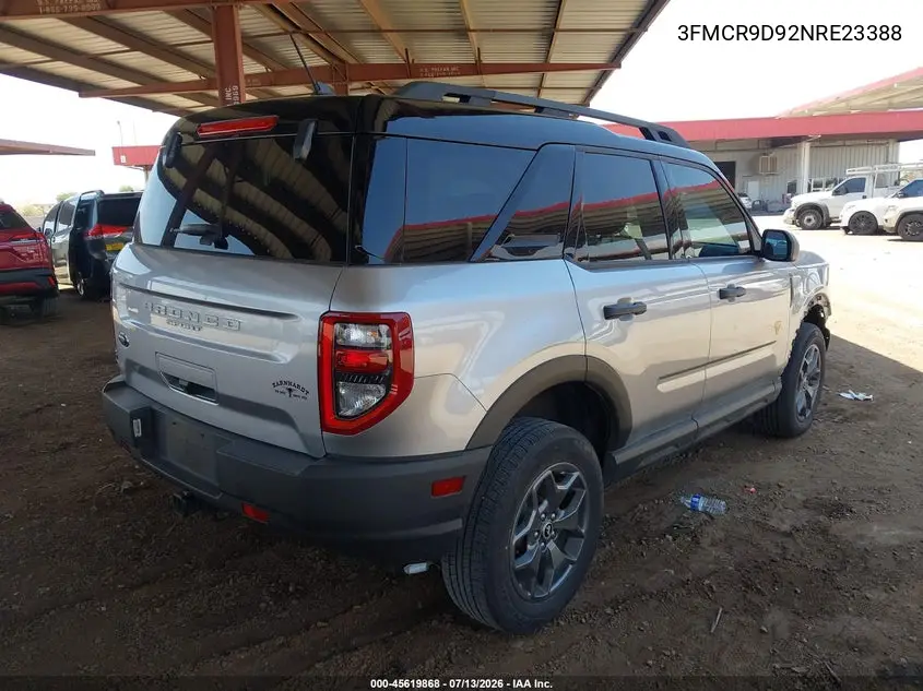 2022 Ford Bronco Sport Badlands VIN: 3FMCR9D92NRE23388 Lot: 45619868