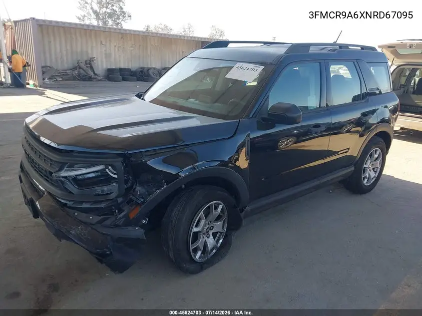2022 Ford Bronco Sport VIN: 3FMCR9A6XNRD67095 Lot: 45624703