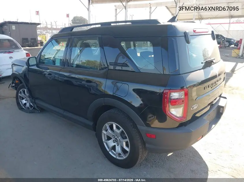 2022 Ford Bronco Sport VIN: 3FMCR9A6XNRD67095 Lot: 45624703