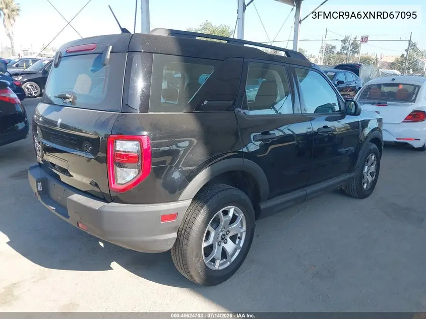 2022 Ford Bronco Sport VIN: 3FMCR9A6XNRD67095 Lot: 45624703