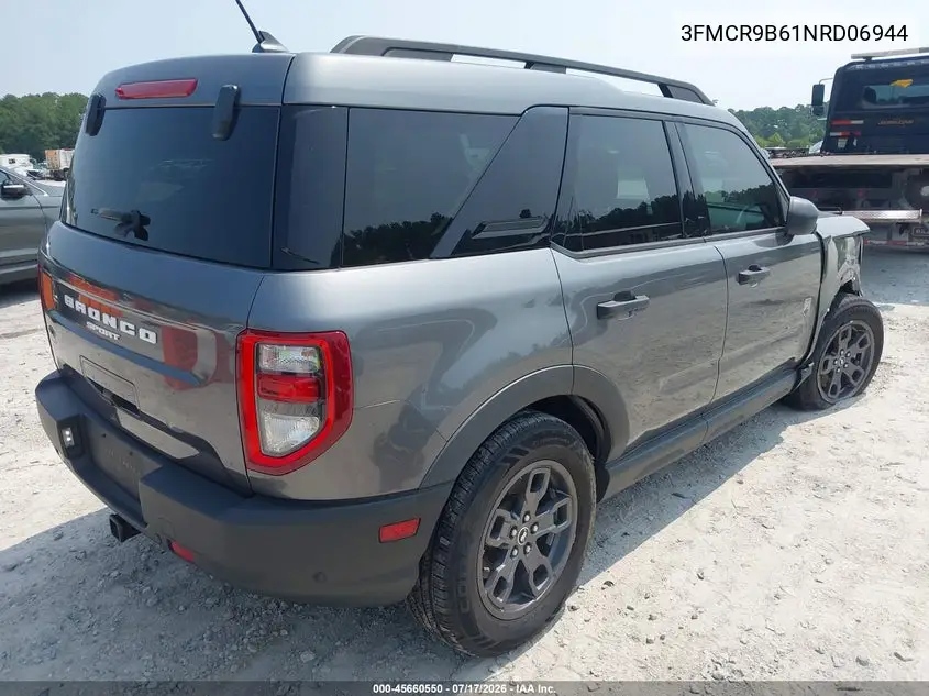 2022 Ford Bronco Sport Big Bend VIN: 3FMCR9B61NRD06944 Lot: 45660550