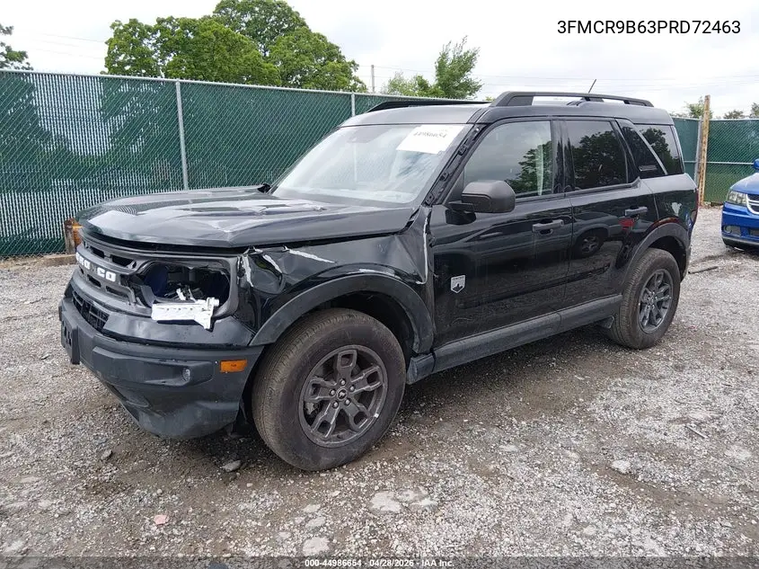 3FMCR9B63PRD72463 2023 Ford Bronco Sport Big Bend