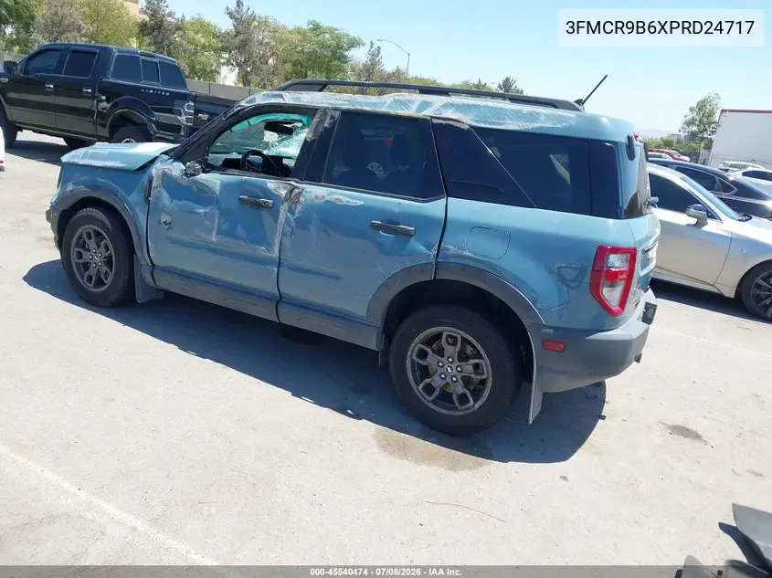 2023 Ford Bronco Sport Big Bend VIN: 3FMCR9B6XPRD24717 Lot: 45540474