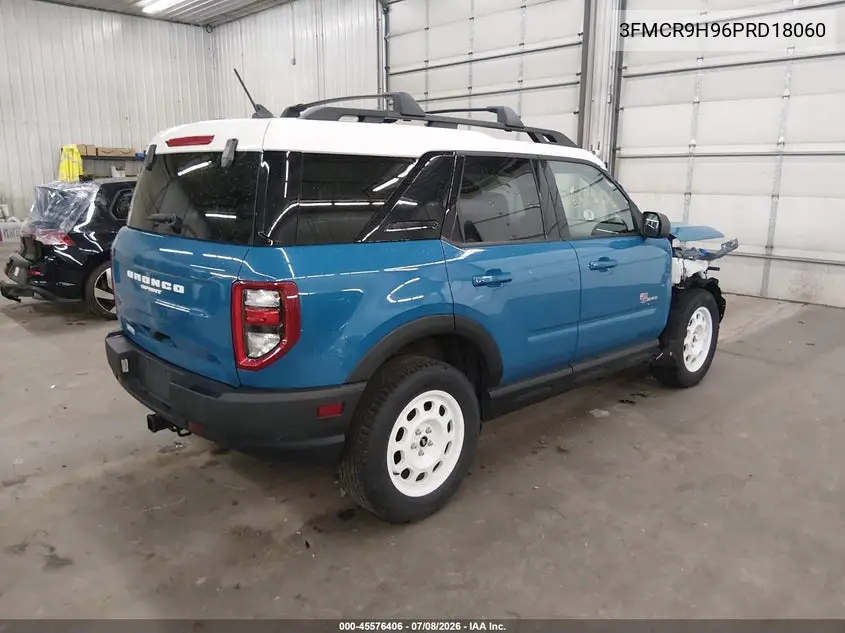 2023 Ford Bronco Sport Heritage Limited VIN: 3FMCR9H96PRD18060 Lot: 45576406
