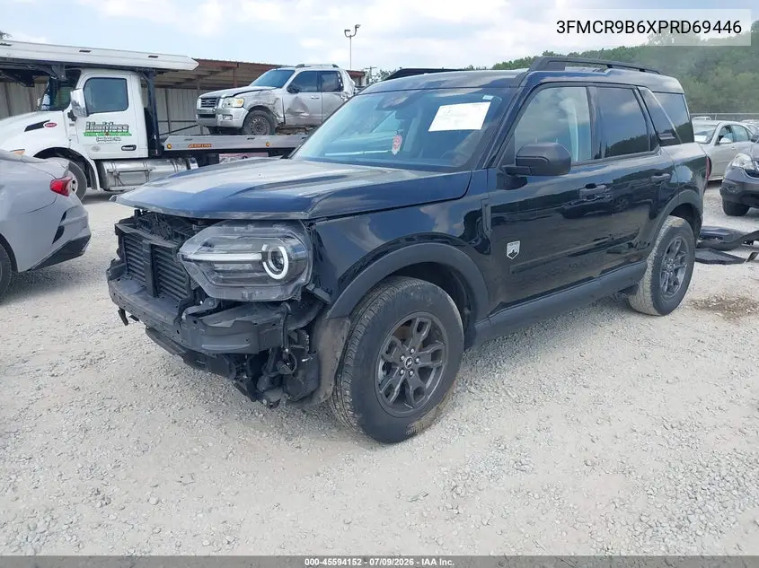 2023 Ford Bronco Sport Big Bend VIN: 3FMCR9B6XPRD69446 Lot: 45594152