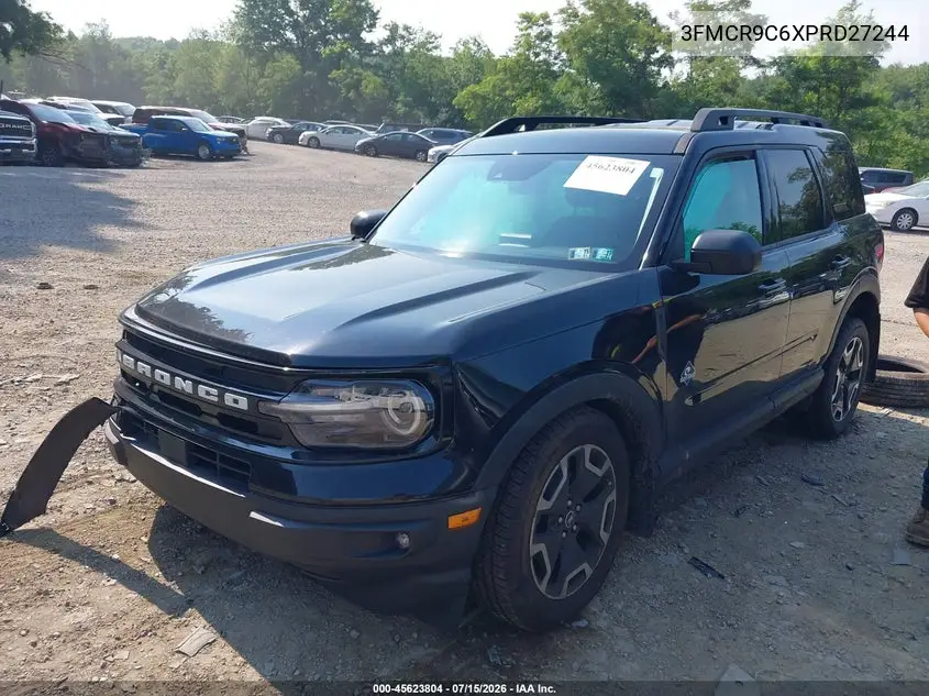 2023 Ford Bronco Sport Outer Banks VIN: 3FMCR9C6XPRD27244 Lot: 45623804