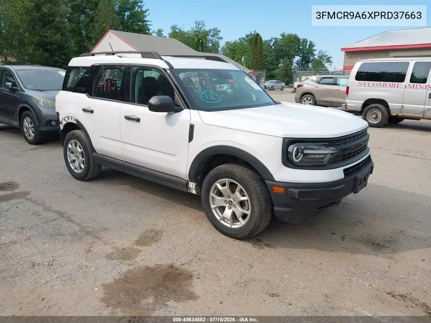 2023 Ford Bronco Sport VIN: 3FMCR9A6XPRD37663 Lot: 45634882