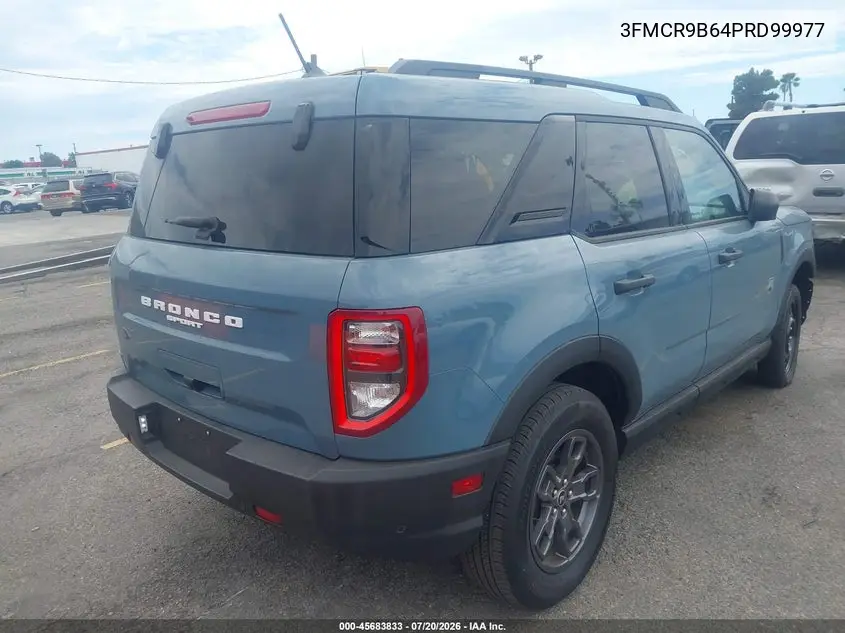 2023 Ford Bronco Sport Big Bend VIN: 3FMCR9B64PRD99977 Lot: 45683833