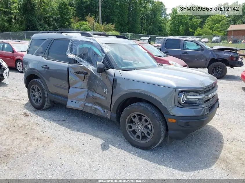 2024 Ford Bronco Sport Big Bend VIN: 3FMCR9B65RRE12142 Lot: 45319068