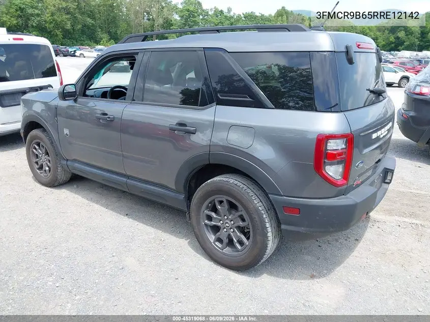 2024 Ford Bronco Sport Big Bend VIN: 3FMCR9B65RRE12142 Lot: 45319068