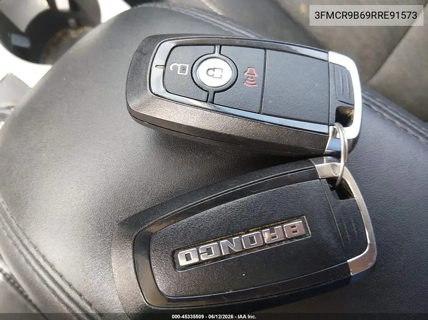 2024 Ford Bronco Sport Big Bend VIN: 3FMCR9B69RRE91573 Lot: 45335509