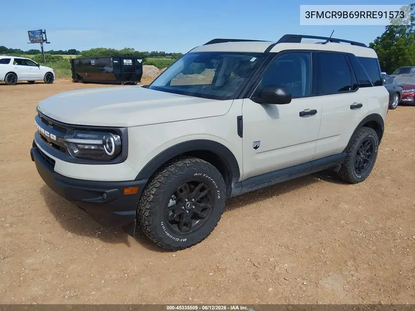 2024 Ford Bronco Sport Big Bend VIN: 3FMCR9B69RRE91573 Lot: 45335509