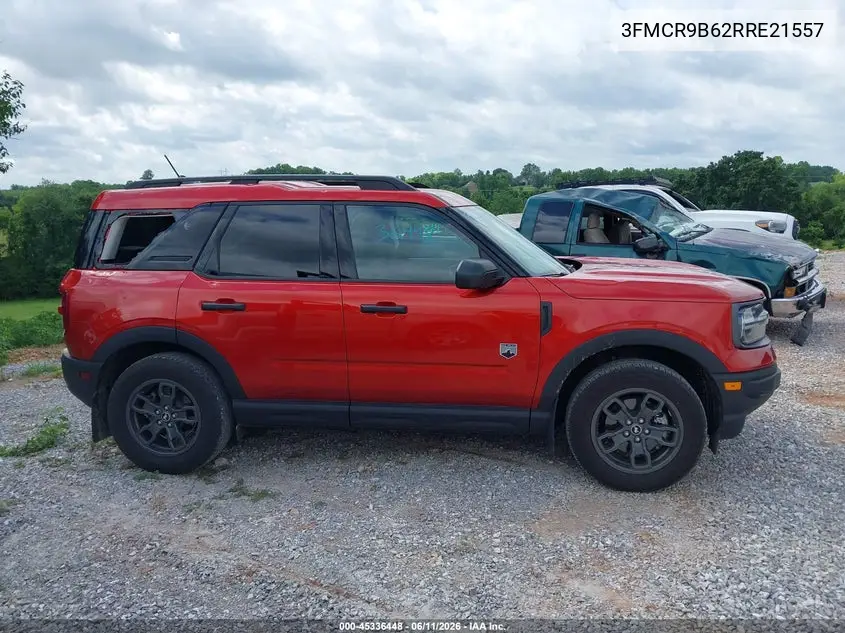 2024 Ford Bronco Sport Big Bend VIN: 3FMCR9B62RRE21557 Lot: 45336448