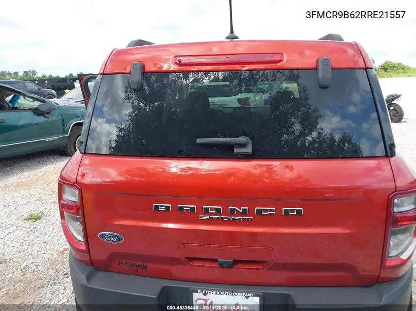 2024 Ford Bronco Sport Big Bend VIN: 3FMCR9B62RRE21557 Lot: 45336448