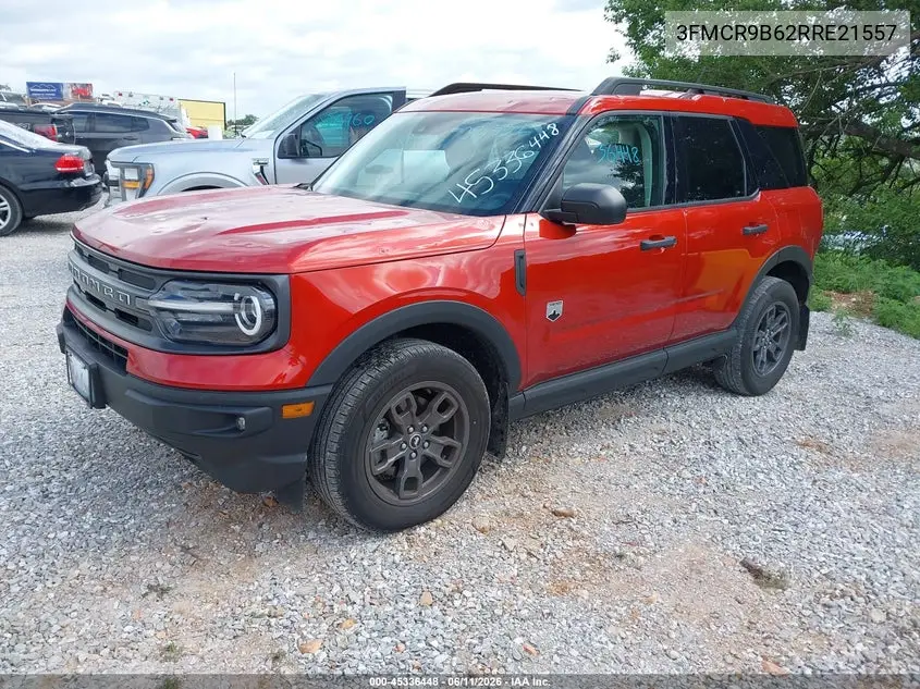 2024 Ford Bronco Sport Big Bend VIN: 3FMCR9B62RRE21557 Lot: 45336448