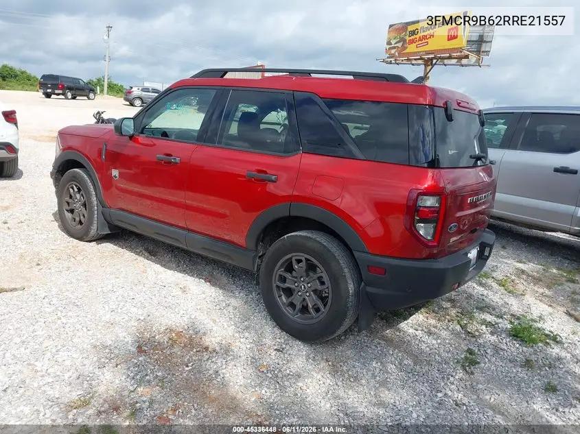 2024 Ford Bronco Sport Big Bend VIN: 3FMCR9B62RRE21557 Lot: 45336448