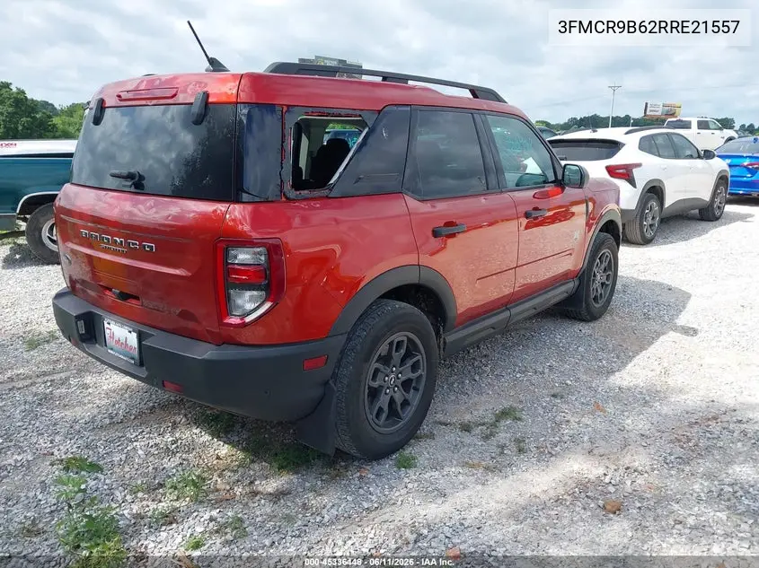 2024 Ford Bronco Sport Big Bend VIN: 3FMCR9B62RRE21557 Lot: 45336448