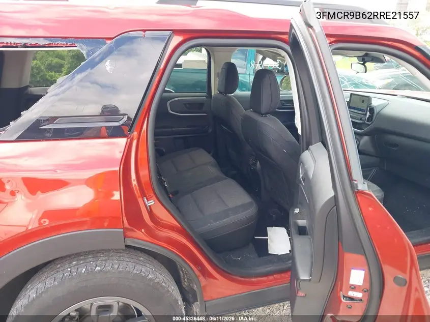 2024 Ford Bronco Sport Big Bend VIN: 3FMCR9B62RRE21557 Lot: 45336448