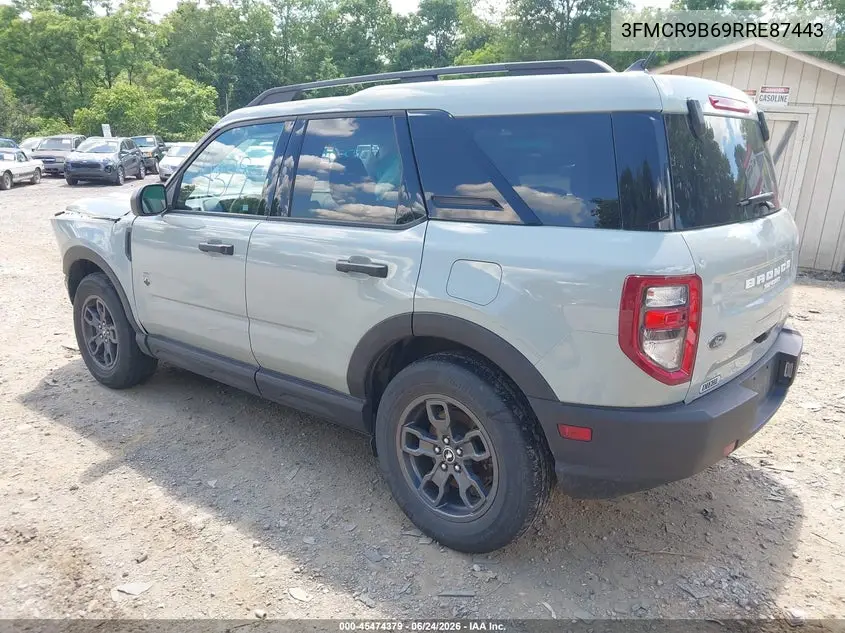 2024 Ford Bronco Sport Big Bend VIN: 3FMCR9B69RRE87443 Lot: 45474379