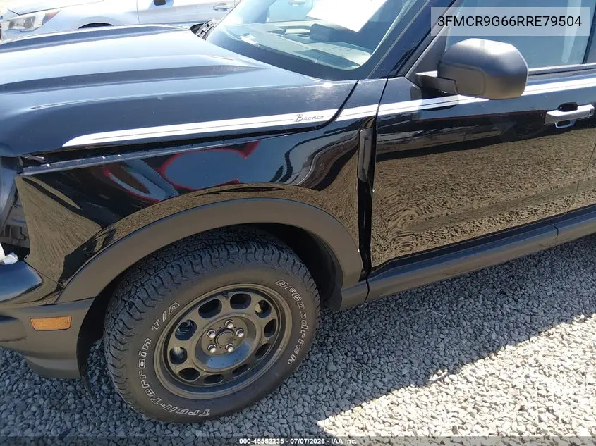 2024 Ford Bronco Sport Heritage VIN: 3FMCR9G66RRE79504 Lot: 45552235