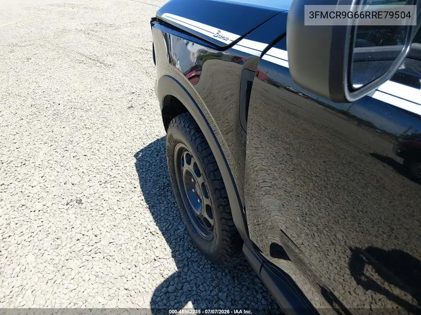 2024 Ford Bronco Sport Heritage VIN: 3FMCR9G66RRE79504 Lot: 45552235