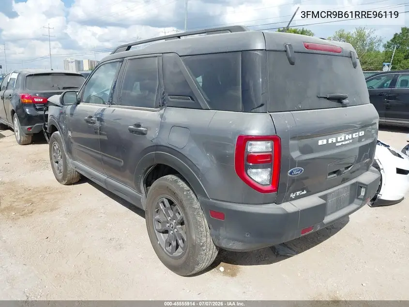 2024 Ford Bronco Sport Big Bend VIN: 3FMCR9B61RRE96119 Lot: 45555914
