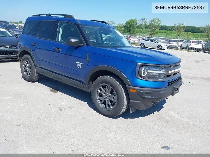 2024 Ford Bronco Sport Big Bend VIN: 3FMCR9B63RRE73537 Lot: 45559005