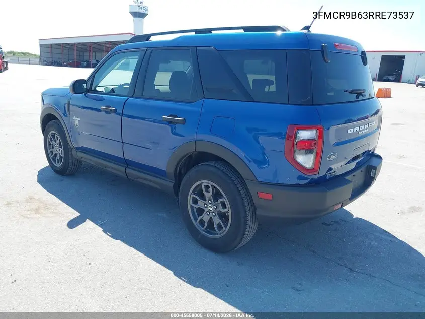 2024 Ford Bronco Sport Big Bend VIN: 3FMCR9B63RRE73537 Lot: 45559005