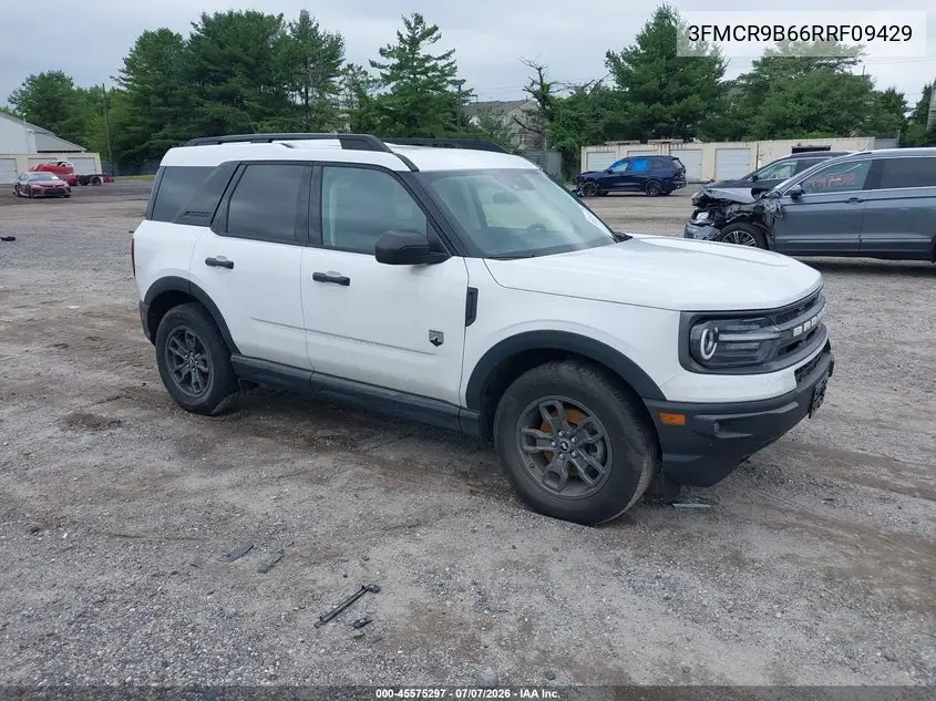2024 Ford Bronco Sport Big Bend VIN: 3FMCR9B66RRF09429 Lot: 45575297