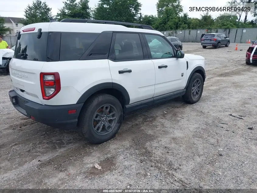 2024 Ford Bronco Sport Big Bend VIN: 3FMCR9B66RRF09429 Lot: 45575297