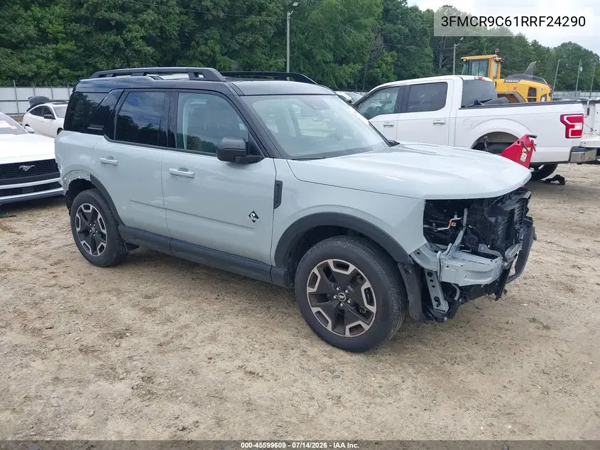 2024 Ford Bronco Sport Outer Banks VIN: 3FMCR9C61RRF24290 Lot: 45599609