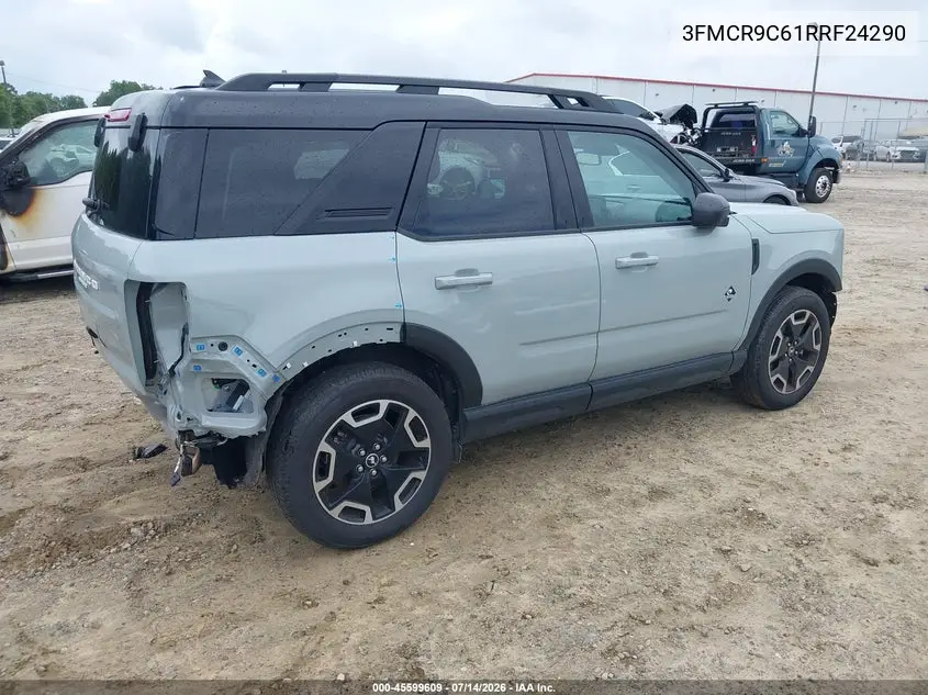 2024 Ford Bronco Sport Outer Banks VIN: 3FMCR9C61RRF24290 Lot: 45599609