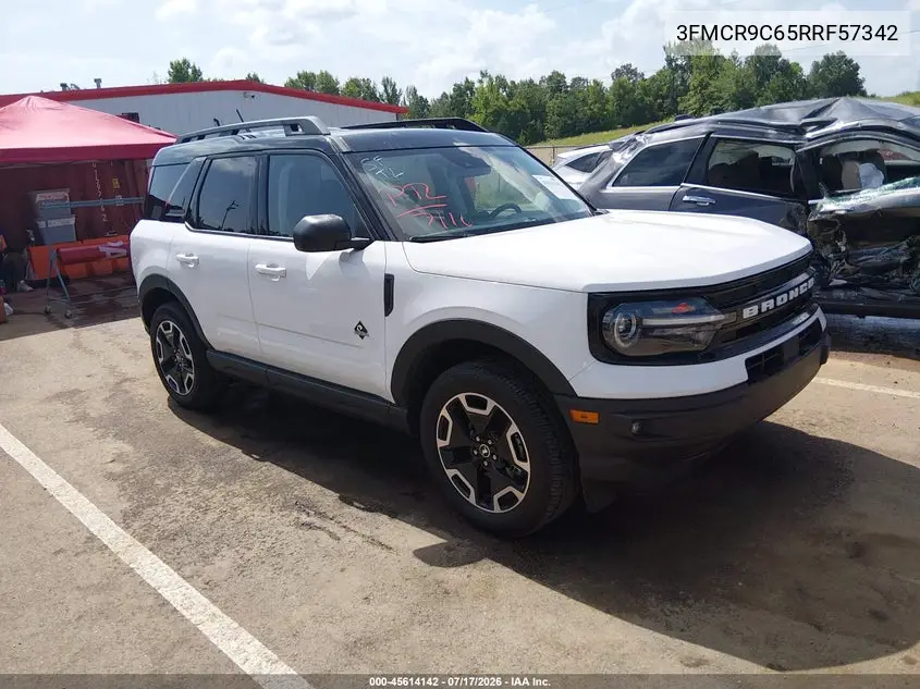 2024 Ford Bronco Sport Outer Banks VIN: 3FMCR9C65RRF57342 Lot: 45614142