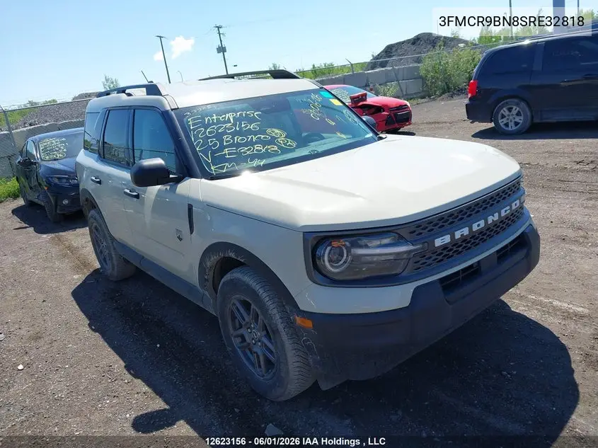 2025 Ford Bronco Sport Big Bend VIN: 3FMCR9BN8SRE32818 Lot: 12623156