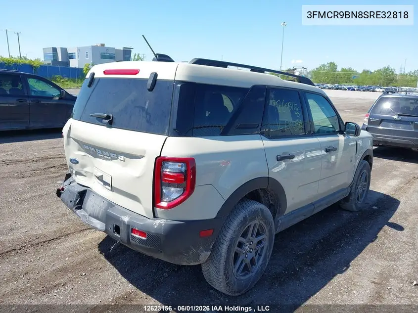 2025 Ford Bronco Sport Big Bend VIN: 3FMCR9BN8SRE32818 Lot: 12623156