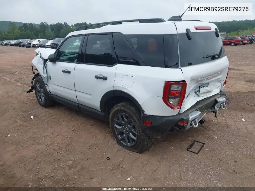 3FMCR9BN2SRE79276 2025 Ford Bronco Sport Big Bend