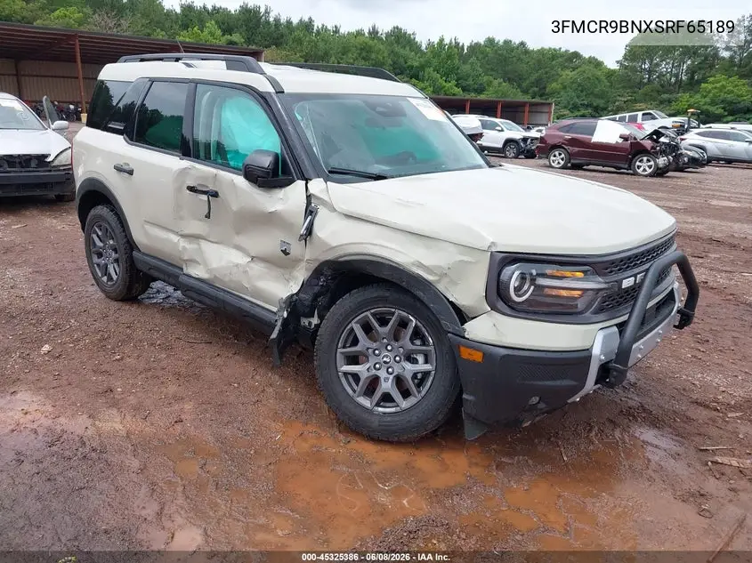 2025 Ford Bronco Sport Big Bend VIN: 3FMCR9BNXSRF65189 Lot: 45325386
