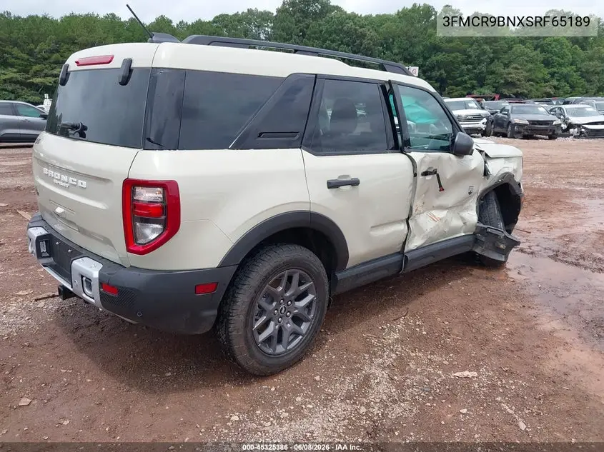 2025 Ford Bronco Sport Big Bend VIN: 3FMCR9BNXSRF65189 Lot: 45325386