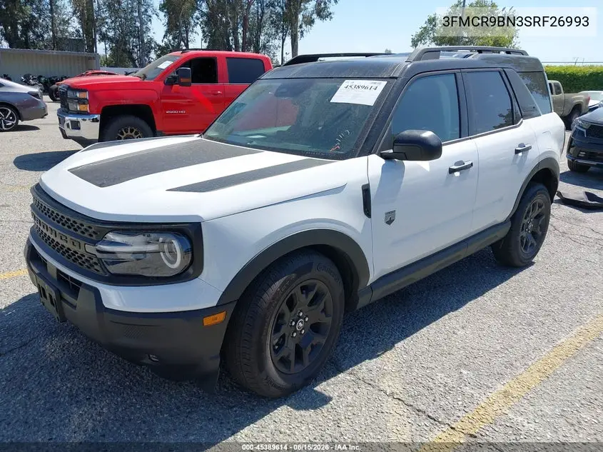 2025 Ford Bronco Sport Big Bend VIN: 3FMCR9BN3SRF26993 Lot: 45389614