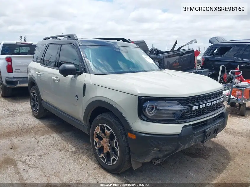 2025 Ford Bronco Sport Outer Banks VIN: 3FMCR9CNXSRE98169 Lot: 45414908