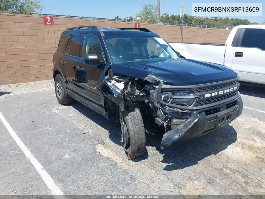 2025 Ford Bronco Sport Big Bend VIN: 3FMCR9BNXSRF13609 Lot: 45433468