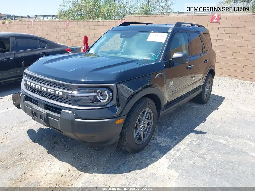 2025 Ford Bronco Sport Big Bend VIN: 3FMCR9BNXSRF13609 Lot: 45433468