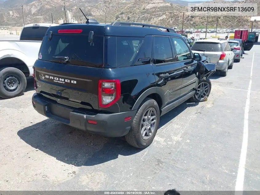 2025 Ford Bronco Sport Big Bend VIN: 3FMCR9BNXSRF13609 Lot: 45433468