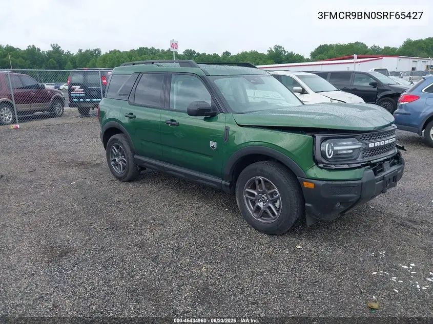 2025 Ford Bronco Sport Big Bend VIN: 3FMCR9BN0SRF65427 Lot: 45434960