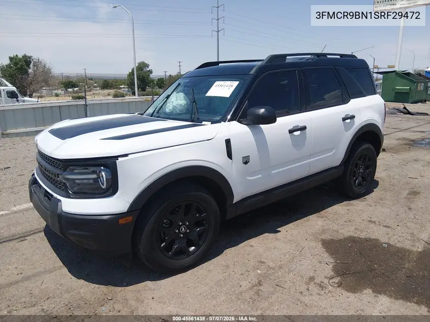 2025 Ford Bronco Sport Big Bend VIN: 3FMCR9BN1SRF29472 Lot: 45561438