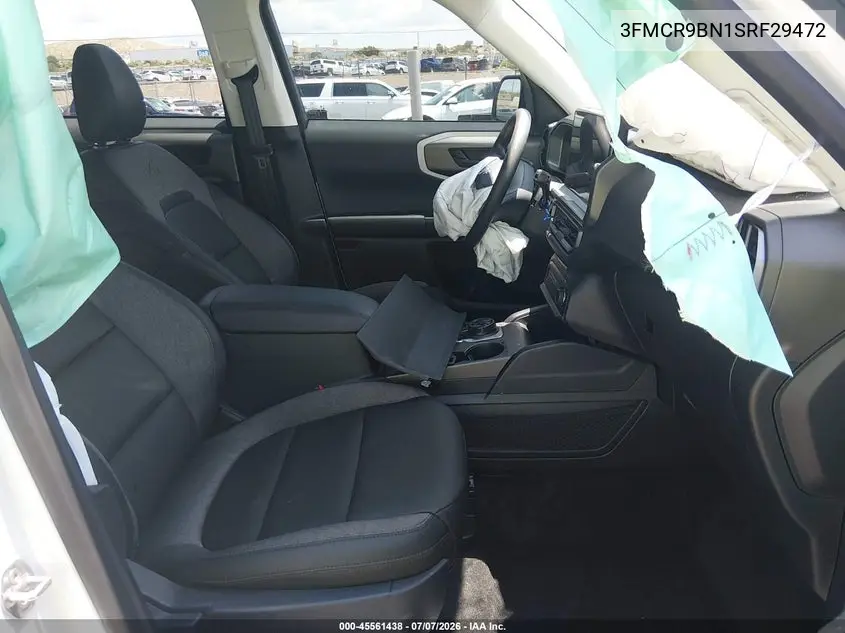 2025 Ford Bronco Sport Big Bend VIN: 3FMCR9BN1SRF29472 Lot: 45561438
